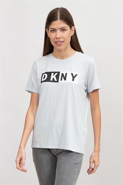 DKNY Kadın Bisiklet Yaka T-Shirt