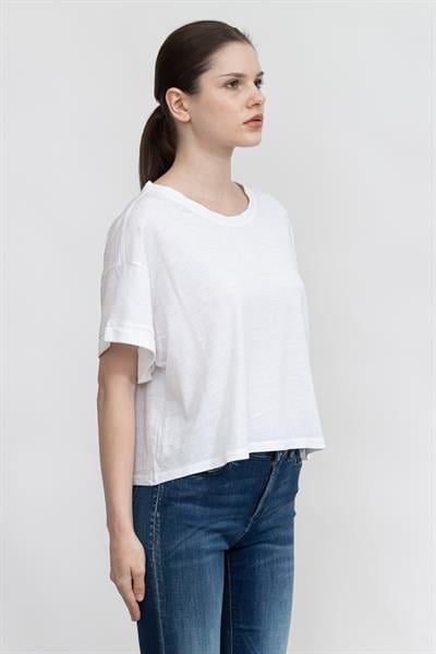 DKNY Kadın Bisiklet Yaka T-Shirt