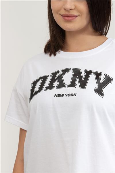 DKNY Kadın Bisiklet Yaka T-Shirt