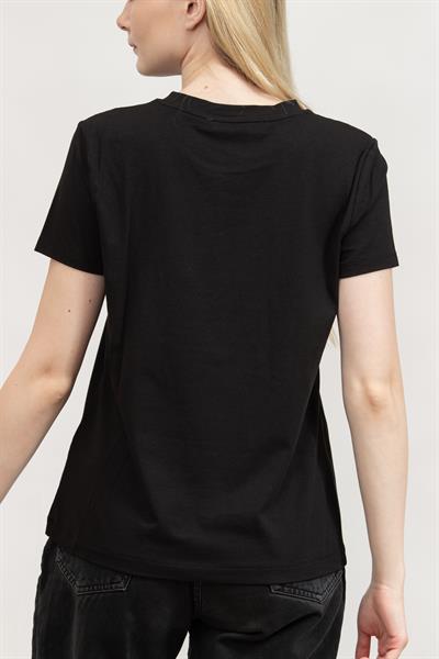 DKNY Kadın Bisiklet Yaka T-Shirt