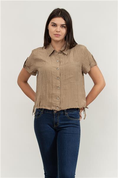 DKNY Kadın Bisiklet Yaka T-Shirt