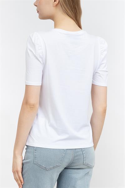 DKNY Kadın Bisiklet Yaka T-Shirt