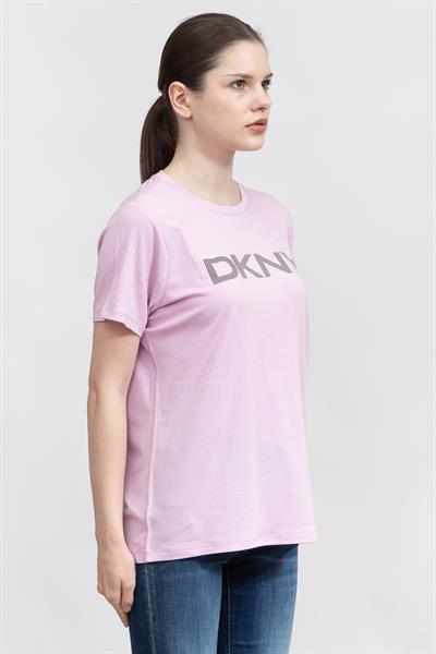 DKNY Kadın Bisiklet Yaka T-Shirt