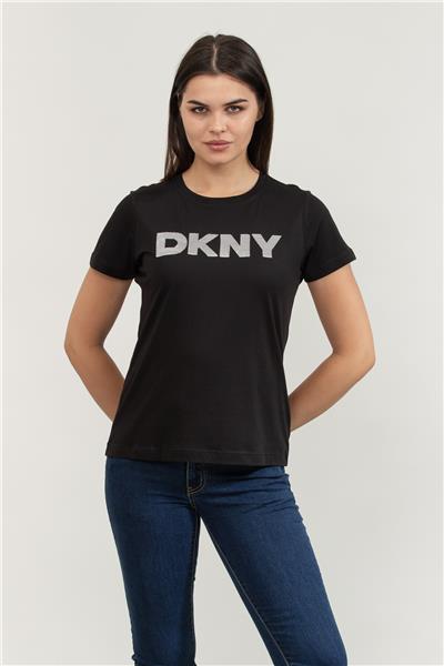 DKNY Kadın Bisiklet Yaka T-Shirt