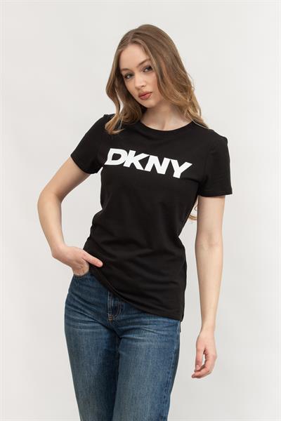 DKNY Kadın Bisiklet Yaka T-Shirt