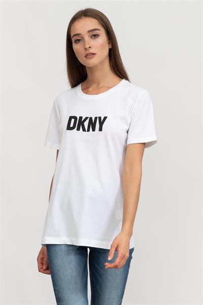 DKNY Kadın Bisiklet Yaka T-Shirt