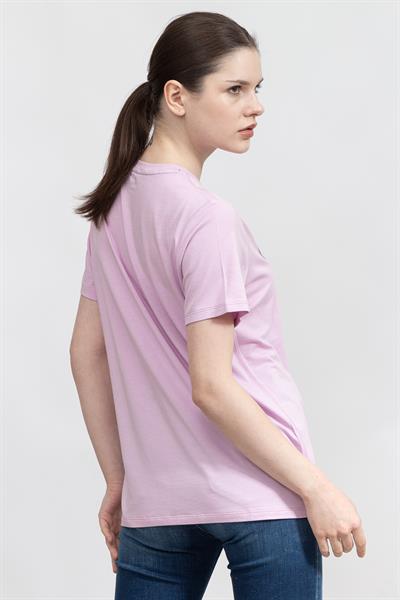 DKNY Kadın Bisiklet Yaka T-Shirt
