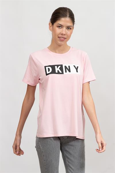 DKNY Kadın Bisiklet Yaka T-Shirt