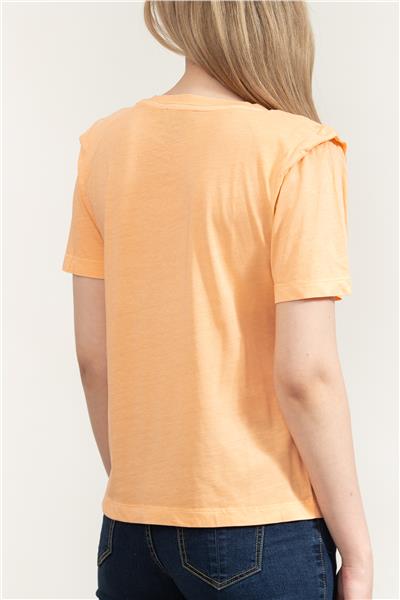 DKNY Kadın Bisiklet Yaka T-Shirt