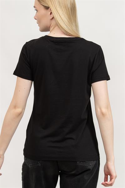 DKNY Kadın Bisiklet Yaka T-Shirt