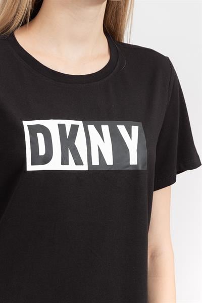 DKNY Kadın Bisiklet Yaka T-Shirt