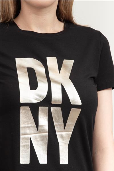 DKNY Kadın Bisiklet Yaka T-Shirt
