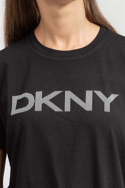 DKNY Kadın Bisiklet Yaka T-Shirt