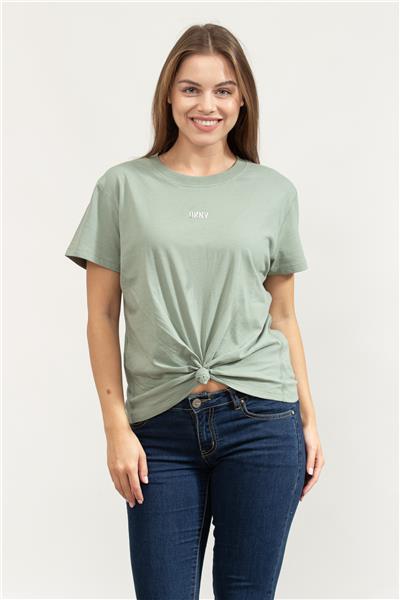 DKNY Kadın Bisiklet Yaka T-Shirt