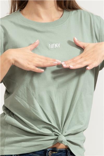 DKNY Kadın Bisiklet Yaka T-Shirt
