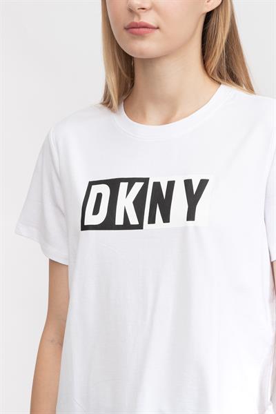 DKNY Kadın Bisiklet Yaka T-Shirt