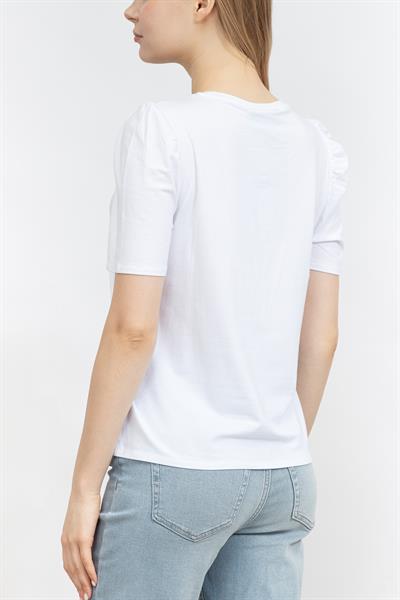 DKNY Kadın Bisiklet Yaka T-Shirt