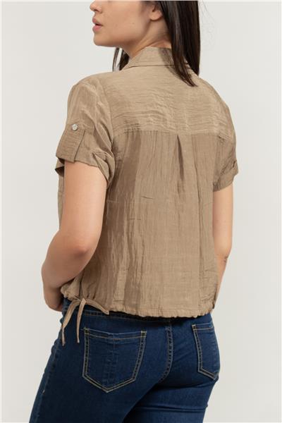 DKNY Kadın Bisiklet Yaka T-Shirt