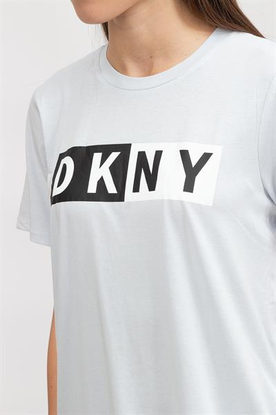 DKNY Kadın Bisiklet Yaka T-Shirt