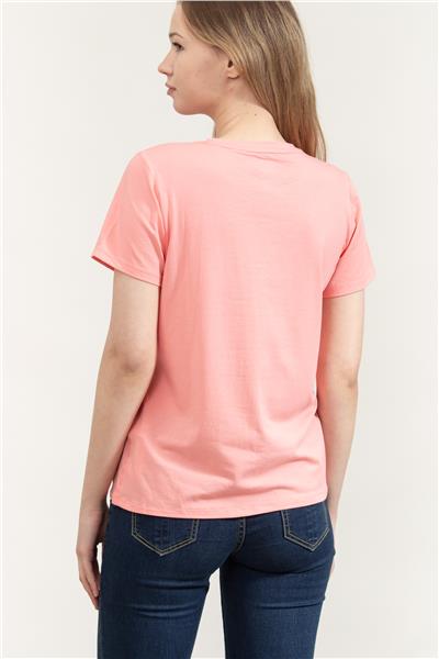 DKNY Kadın Bisiklet Yaka T-Shirt