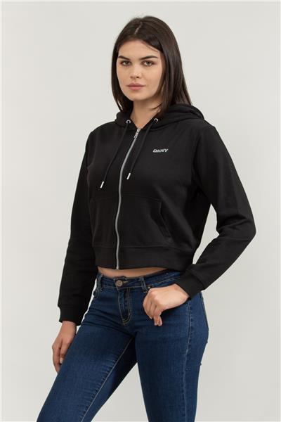 DKNY Kadın Fermuarlı Sweatshirt