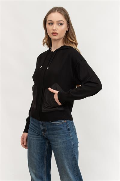 DKNY Kadın Fermuarlı Sweatshirt