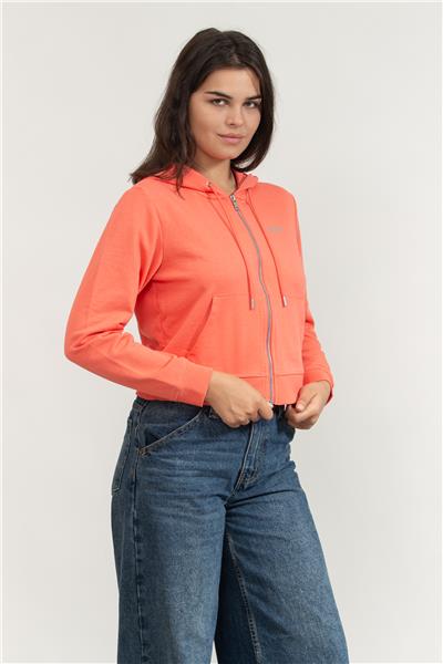 DKNY Kadın Fermuarlı Sweatshirt