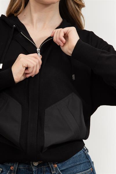 DKNY Kadın Fermuarlı Sweatshirt