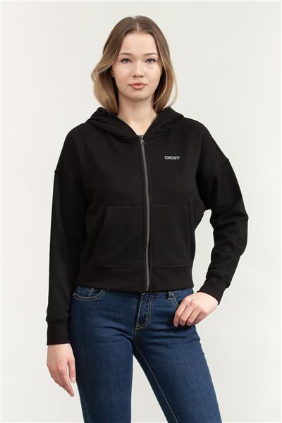 DKNY Kadın Fermuarlı Sweatshirt