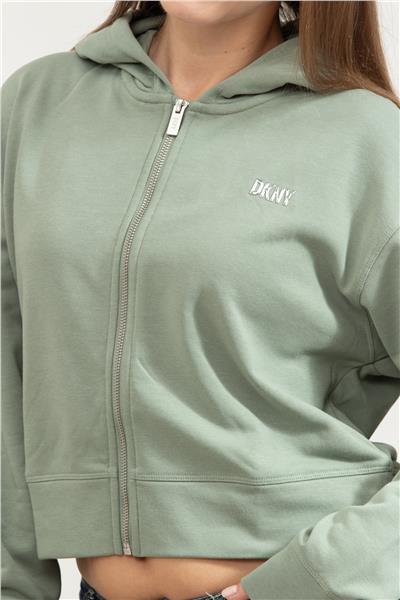 DKNY Kadın Fermuarlı Sweatshirt