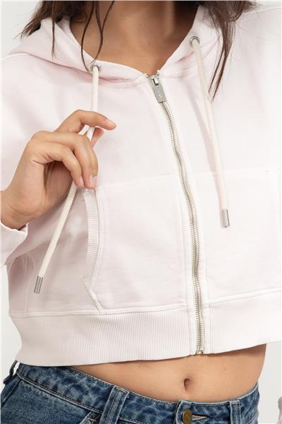 DKNY Kadın Fermuarlı Sweatshirt