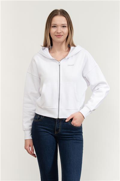 DKNY Kadın Fermuarlı Sweatshirt