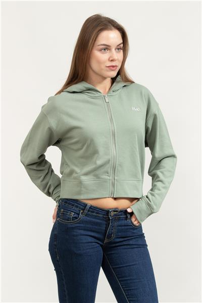 DKNY Kadın Fermuarlı Sweatshirt
