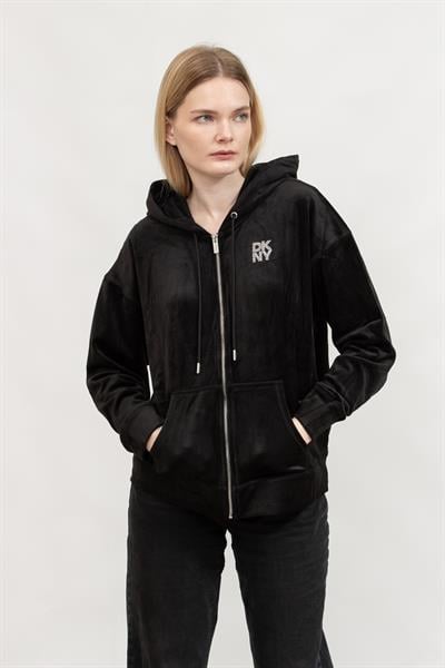 DKNY Kadın Fermuarlı Sweatshirt