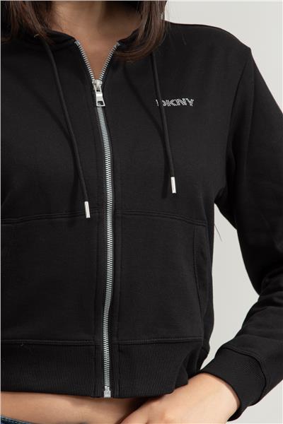 DKNY Kadın Fermuarlı Sweatshirt