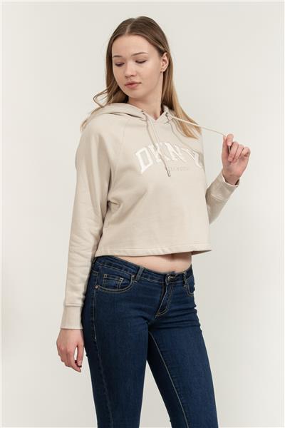 DKNY Kadın Kapüşonlu Sweatshirt