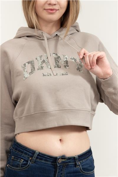DKNY Kadın Kapüşonlu Sweatshirt