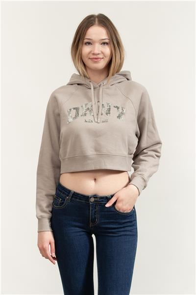 DKNY Kadın Kapüşonlu Sweatshirt