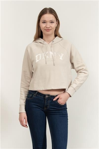 DKNY Kadın Kapüşonlu Sweatshirt