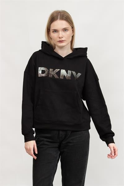 DKNY Kadın Kapüşonlu Sweatshirt