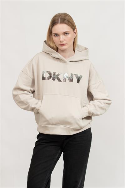 DKNY Kadın Kapüşonlu Sweatshirt