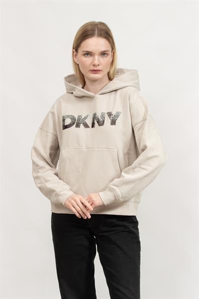 DKNY Kadın Kapüşonlu Sweatshirt