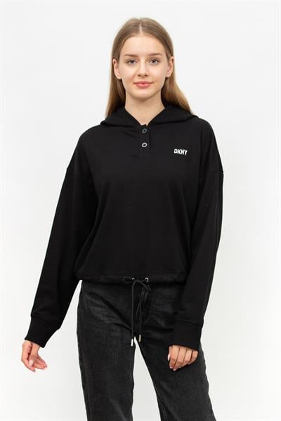 DKNY Kadın Kapüşonlu Sweatshirt