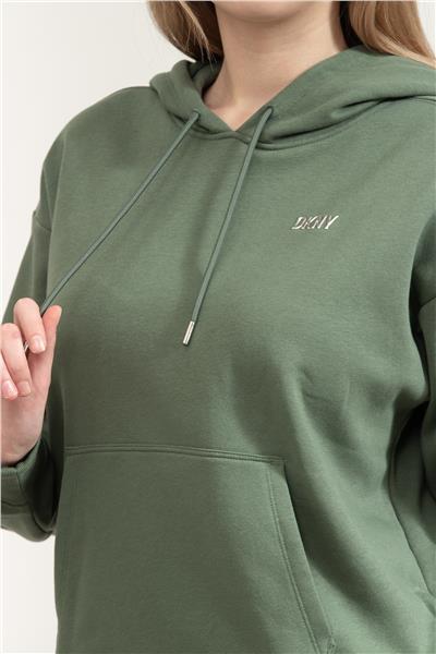 DKNY Kadın Kapüşonlu Sweatshirt