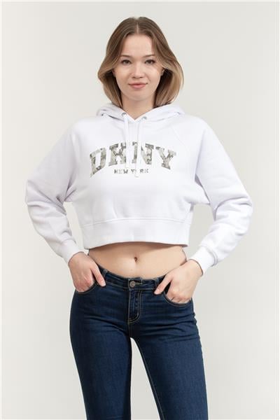 DKNY Kadın Kapüşonlu Sweatshirt