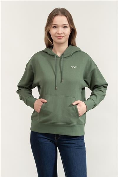 DKNY Kadın Kapüşonlu Sweatshirt