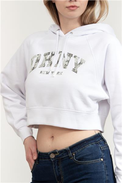 DKNY Kadın Kapüşonlu Sweatshirt