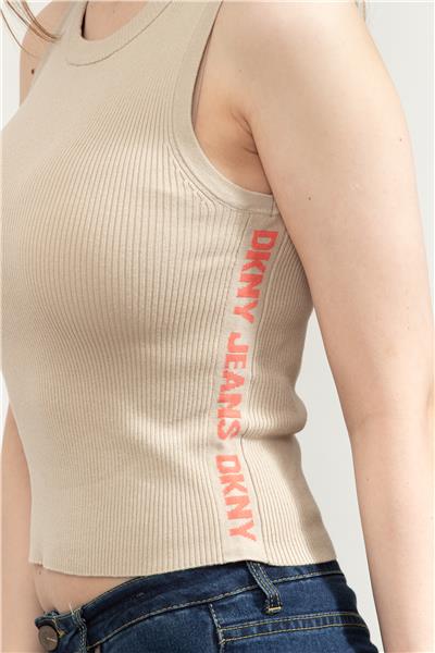 DKNY Kadın Kolsuz T-Shirt