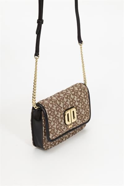 DKNY Kadın Mini Omuz Çantası Krem