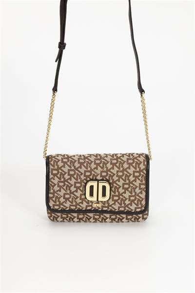 DKNY Kadın Mini Omuz Çantası Krem
